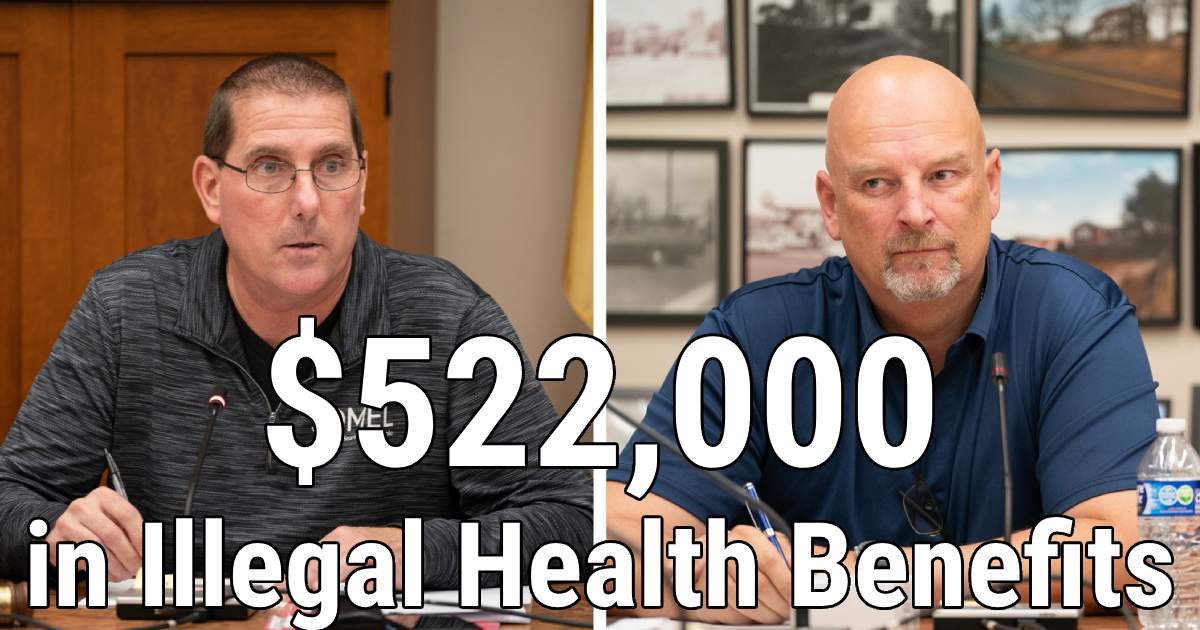 $522,000 Illegal Health Benefits