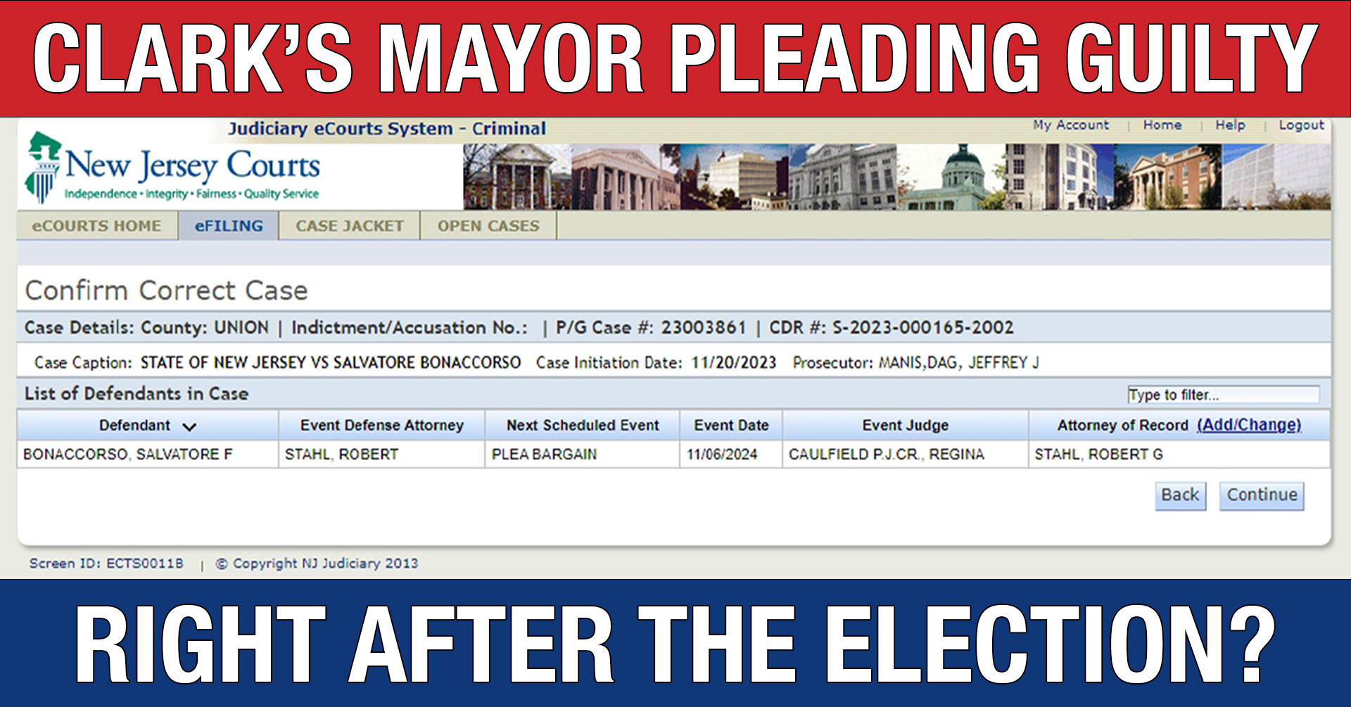 Is the Mayor Pleading Guilty?